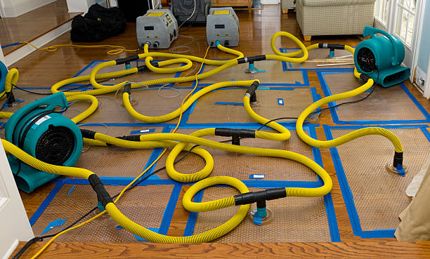 Professional Crawl Space Water Removal technician working in Amherst Junction, WI
